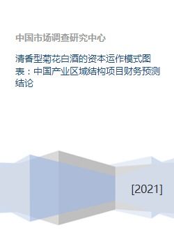 清香型菊花白酒的资本运作模式图表 中国产业区域结构项目财务预测结论